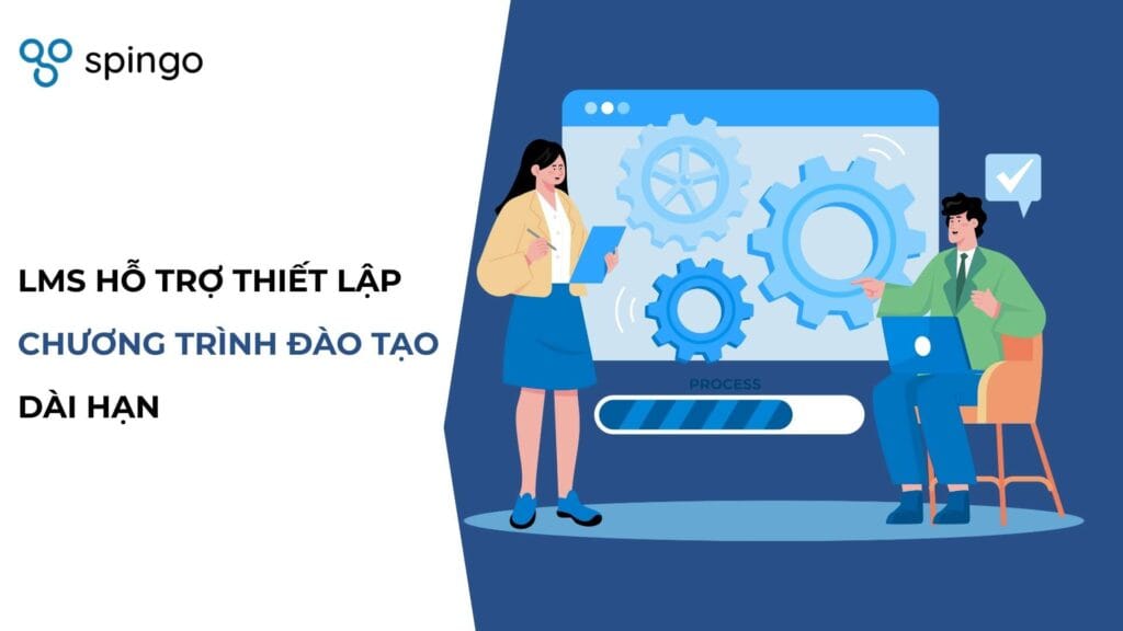 LMS hỗ trợ thiết lập chương trình đào tạo dài hạn tại doanh nghiệp