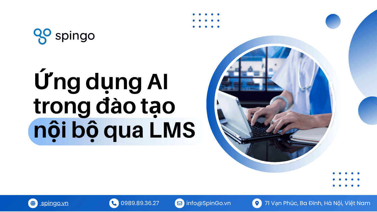 Ứng dụng AI trong đào tạo nội bộ qua LMS